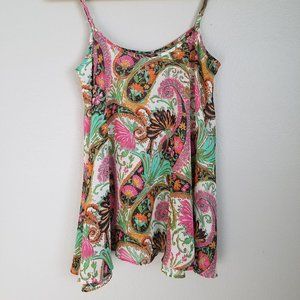 Show Me Your MuMu Chiffon Paisley Camisole